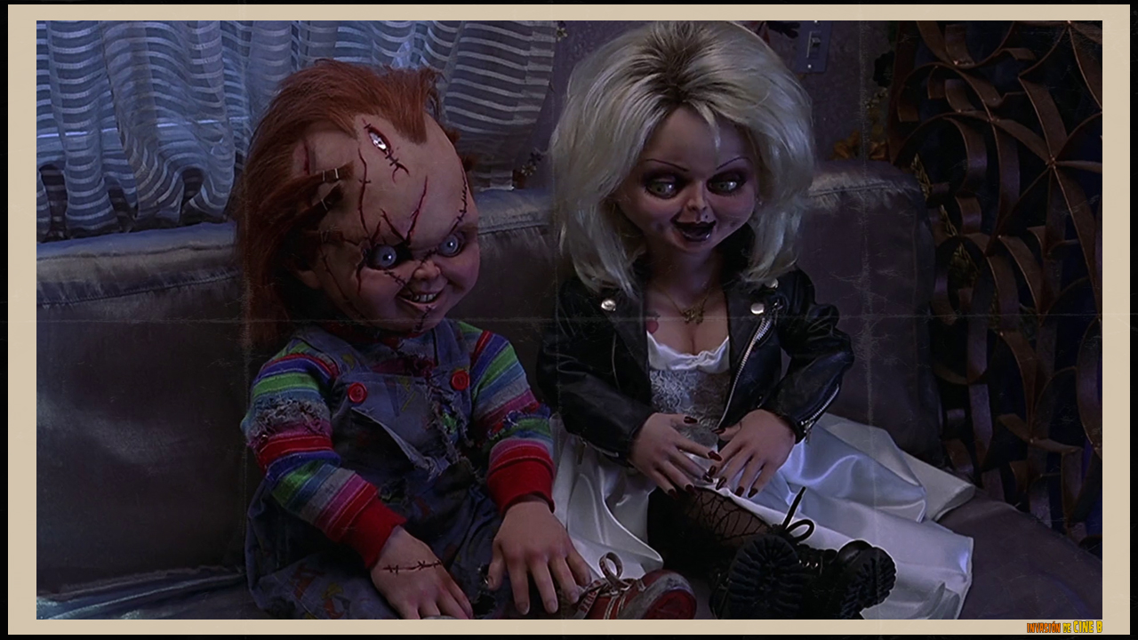 Chucky y Tiffany, de Bride of Chucky (1998) .